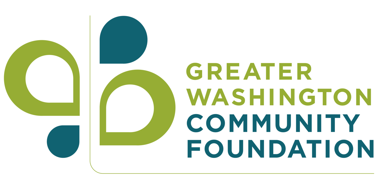Greater Washington Community Foundation logo.