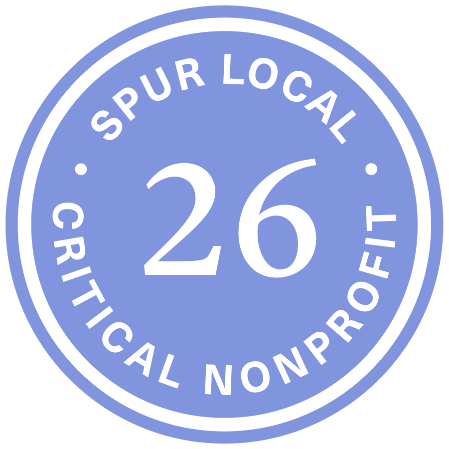 SPUR Local Critical Nonprofit 2026 Seal