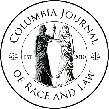 Columbia Journal of Race and Law logo.