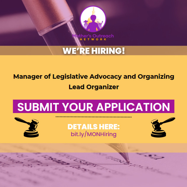 Manager of Legislative Advocacy job opening graphic